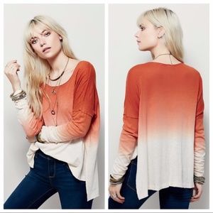 We the Free Starry Night Dip Dye Ombre Tee.